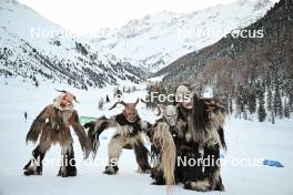 16.12.2023, Val Venosta, Italy (ITA): feature: mascots - Ski Classics La Venosta Criterium - Val Venosta (ITA). www.nordicfocus.com. © Reichert/NordicFocus. Every downloaded picture is fee-liable.
