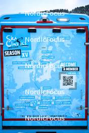 16.12.2023, Val Venosta, Italy (ITA): feature: Ski Classics truck, season 15 schedule - Ski Classics La Venosta Criterium - Val Venosta (ITA). www.nordicfocus.com. © Reichert/NordicFocus. Every downloaded picture is fee-liable.