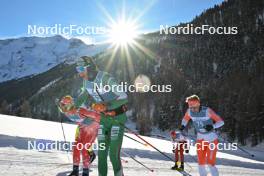 16.12.2023, Val Venosta, Italy (ITA): Magnus Waaler (NOR), Per Ingvar Tollehaug (NOR), (l-r) - Ski Classics La Venosta Criterium - Val Venosta (ITA). www.nordicfocus.com. © Reichert/NordicFocus. Every downloaded picture is fee-liable.