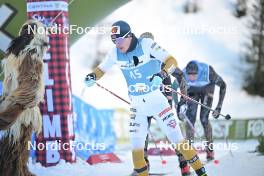 16.12.2023, Val Venosta, Italy (ITA): Eirik Sverdrup Augdal (NOR) - Ski Classics La Venosta Criterium - Val Venosta (ITA). www.nordicfocus.com. © Reichert/NordicFocus. Every downloaded picture is fee-liable.