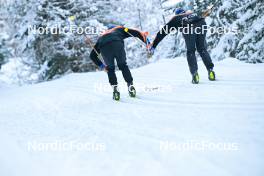 15.12.2023, Val Venosta, Italy (ITA): feature: ski test, FISCHER, Team NAERINGSBANKEN STORA ENSO - Ski Classics La Venosta Criterium - Val Venosta (ITA). www.nordicfocus.com. © Reichert/NordicFocus. Every downloaded picture is fee-liable.