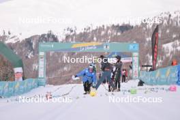 16.12.2023, Val Venosta, Italy (ITA): Feature: start area preparing  - Ski Classics La Venosta Criterium - Val Venosta (ITA). www.nordicfocus.com. © Reichert/NordicFocus. Every downloaded picture is fee-liable.
