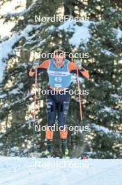 17.12.2023, Val Venosta, Italy (ITA): Thomas Joly (FRA) - Ski Classics La Venosta ITT - Val Venosta (ITA). www.nordicfocus.com. © Reichert/NordicFocus. Every downloaded picture is fee-liable.