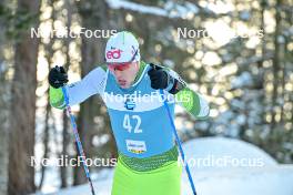 17.12.2023, Val Venosta, Italy (ITA): Petr Knop (CZE) - Ski Classics La Venosta ITT - Val Venosta (ITA). www.nordicfocus.com. © Reichert/NordicFocus. Every downloaded picture is fee-liable.