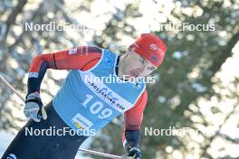 17.12.2023, Val Venosta, Italy (ITA): Andreas Nygaard (NOR) - Ski Classics La Venosta ITT - Val Venosta (ITA). www.nordicfocus.com. © Reichert/NordicFocus. Every downloaded picture is fee-liable.