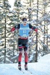 17.12.2023, Val Venosta, Italy (ITA): Veli-Matti Raesaenen (FIN) - Ski Classics La Venosta ITT - Val Venosta (ITA). www.nordicfocus.com. © Reichert/NordicFocus. Every downloaded picture is fee-liable.