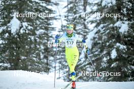 17.12.2023, Val Venosta, Italy (ITA): Madelene Melin (SWE) - Ski Classics La Venosta ITT - Val Venosta (ITA). www.nordicfocus.com. © Reichert/NordicFocus. Every downloaded picture is fee-liable.