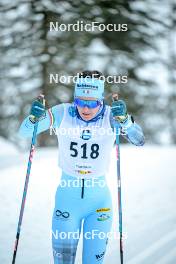 17.12.2023, Val Venosta, Italy (ITA): Michaela Patscheider (ITA) - Ski Classics La Venosta ITT - Val Venosta (ITA). www.nordicfocus.com. © Reichert/NordicFocus. Every downloaded picture is fee-liable.