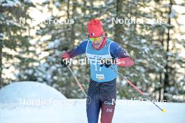 17.12.2023, Val Venosta, Italy (ITA): Bastien Laurent (FRA) - Ski Classics La Venosta ITT - Val Venosta (ITA). www.nordicfocus.com. © Reichert/NordicFocus. Every downloaded picture is fee-liable.