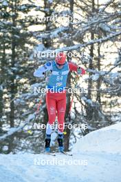 17.12.2023, Val Venosta, Italy (ITA): Josua Struebel (GER) - Ski Classics La Venosta ITT - Val Venosta (ITA). www.nordicfocus.com. © Reichert/NordicFocus. Every downloaded picture is fee-liable.