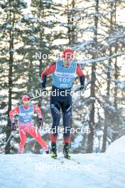 17.12.2023, Val Venosta, Italy (ITA): Andreas Nygaard (NOR) - Ski Classics La Venosta ITT - Val Venosta (ITA). www.nordicfocus.com. © Reichert/NordicFocus. Every downloaded picture is fee-liable.