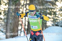 17.12.2023, Val Venosta, Italy (ITA): Alfred Buskqvist (SWE) - Ski Classics La Venosta ITT - Val Venosta (ITA). www.nordicfocus.com. © Reichert/NordicFocus. Every downloaded picture is fee-liable.
