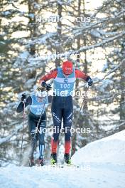 17.12.2023, Val Venosta, Italy (ITA): Johan Hoel (NOR) - Ski Classics La Venosta ITT - Val Venosta (ITA). www.nordicfocus.com. © Reichert/NordicFocus. Every downloaded picture is fee-liable.