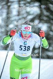 17.12.2023, Val Venosta, Italy (ITA): Laura Stichling (GER) - Ski Classics La Venosta ITT - Val Venosta (ITA). www.nordicfocus.com. © Reichert/NordicFocus. Every downloaded picture is fee-liable.