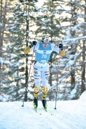 17.12.2023, Val Venosta, Italy (ITA): Morten Eide Pedersen (NOR) - Ski Classics La Venosta ITT - Val Venosta (ITA). www.nordicfocus.com. © Reichert/NordicFocus. Every downloaded picture is fee-liable.