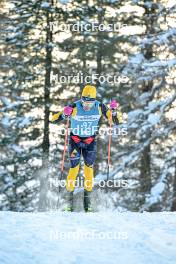 17.12.2023, Val Venosta, Italy (ITA): Johannes Ekloef (SWE) - Ski Classics La Venosta ITT - Val Venosta (ITA). www.nordicfocus.com. © Reichert/NordicFocus. Every downloaded picture is fee-liable.