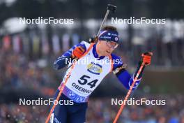 06.01.2024, Oberhof, Germany (GER): Sean Doherty (USA) - IBU World Cup Biathlon, pursuit men, Oberhof (GER). www.nordicfocus.com. © Manzoni/NordicFocus. Every downloaded picture is fee-liable.