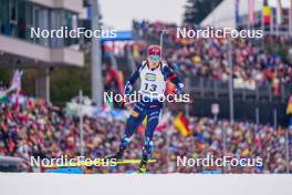 06.01.2024, Oberhof, Germany (GER): Johannes Dale-Skjevdal (NOR) - IBU World Cup Biathlon, pursuit men, Oberhof (GER). www.nordicfocus.com. © Thibaut/NordicFocus. Every downloaded picture is fee-liable.