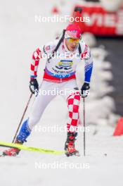 06.01.2024, Oberhof, Germany (GER): Kresimir Crnkovic (CRO) - IBU World Cup Biathlon, pursuit men, Oberhof (GER). www.nordicfocus.com. © Thibaut/NordicFocus. Every downloaded picture is fee-liable.