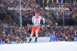 06.01.2024, Oberhof, Germany (GER): Niklas Hartweg (SUI) - IBU World Cup Biathlon, pursuit men, Oberhof (GER). www.nordicfocus.com. © Manzoni/NordicFocus. Every downloaded picture is fee-liable.
