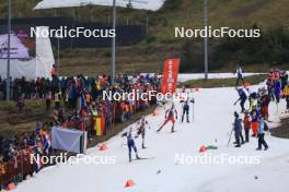 06.01.2024, Oberhof, Germany (GER): Simon Eder (AUT), Johan-Olav Botn (NOR), (l-r) - IBU World Cup Biathlon, pursuit men, Oberhof (GER). www.nordicfocus.com. © Manzoni/NordicFocus. Every downloaded picture is fee-liable.
