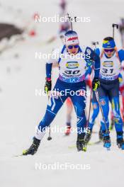 06.01.2024, Oberhof, Germany (GER): Otto Invenius (FIN) - IBU World Cup Biathlon, pursuit men, Oberhof (GER). www.nordicfocus.com. © Thibaut/NordicFocus. Every downloaded picture is fee-liable.