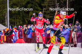 06.01.2024, Oberhof, Germany (GER): Anna Gandler (AUT) - IBU World Cup Biathlon, pursuit women, Oberhof (GER). www.nordicfocus.com. © Thibaut/NordicFocus. Every downloaded picture is fee-liable.