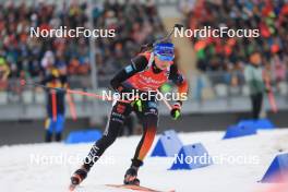 06.01.2024, Oberhof, Germany (GER): Franziska Preuss (GER) - IBU World Cup Biathlon, pursuit women, Oberhof (GER). www.nordicfocus.com. © Manzoni/NordicFocus. Every downloaded picture is fee-liable.