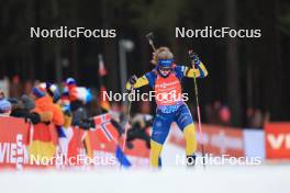 06.01.2024, Oberhof, Germany (GER): Mona Brorsson (SWE) - IBU World Cup Biathlon, pursuit women, Oberhof (GER). www.nordicfocus.com. © Manzoni/NordicFocus. Every downloaded picture is fee-liable.