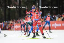 06.01.2024, Oberhof, Germany (GER): Anna Gandler (AUT) - IBU World Cup Biathlon, pursuit women, Oberhof (GER). www.nordicfocus.com. © Manzoni/NordicFocus. Every downloaded picture is fee-liable.