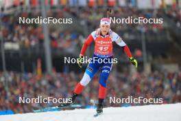 06.01.2024, Oberhof, Germany (GER): Lucie Charvatova (CZE) - IBU World Cup Biathlon, pursuit women, Oberhof (GER). www.nordicfocus.com. © Manzoni/NordicFocus. Every downloaded picture is fee-liable.