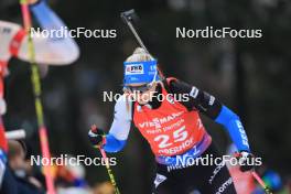 06.01.2024, Oberhof, Germany (GER): Regina Ermits (EST) - IBU World Cup Biathlon, pursuit women, Oberhof (GER). www.nordicfocus.com. © Manzoni/NordicFocus. Every downloaded picture is fee-liable.