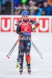 06.01.2024, Oberhof, Germany (GER): Franziska Preuss (GER) - IBU World Cup Biathlon, pursuit women, Oberhof (GER). www.nordicfocus.com. © Thibaut/NordicFocus. Every downloaded picture is fee-liable.