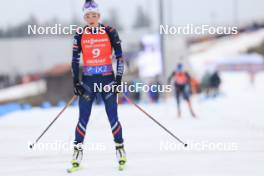 06.01.2024, Oberhof, Germany (GER): Lou Jeanmonnot (FRA) - IBU World Cup Biathlon, pursuit women, Oberhof (GER). www.nordicfocus.com. © Manzoni/NordicFocus. Every downloaded picture is fee-liable.