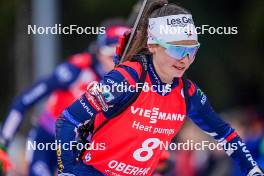 06.01.2024, Oberhof, Germany (GER): Jeanne Richard (FRA) - IBU World Cup Biathlon, pursuit women, Oberhof (GER). www.nordicfocus.com. © Thibaut/NordicFocus. Every downloaded picture is fee-liable.