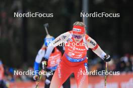 06.01.2024, Oberhof, Germany (GER): Amy Baserga (SUI) - IBU World Cup Biathlon, pursuit women, Oberhof (GER). www.nordicfocus.com. © Manzoni/NordicFocus. Every downloaded picture is fee-liable.