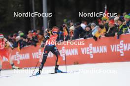 06.01.2024, Oberhof, Germany (GER): Vanessa Voigt (GER) - IBU World Cup Biathlon, pursuit women, Oberhof (GER). www.nordicfocus.com. © Manzoni/NordicFocus. Every downloaded picture is fee-liable.