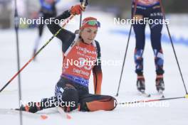 06.01.2024, Oberhof, Germany (GER): Hanna Kebinger (GER) - IBU World Cup Biathlon, pursuit women, Oberhof (GER). www.nordicfocus.com. © Manzoni/NordicFocus. Every downloaded picture is fee-liable.