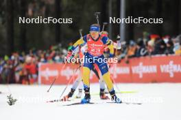 06.01.2024, Oberhof, Germany (GER): Sara Andersson (SWE) - IBU World Cup Biathlon, pursuit women, Oberhof (GER). www.nordicfocus.com. © Manzoni/NordicFocus. Every downloaded picture is fee-liable.
