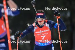 06.01.2024, Oberhof, Germany (GER): Lisa Vittozzi (ITA) - IBU World Cup Biathlon, pursuit women, Oberhof (GER). www.nordicfocus.com. © Manzoni/NordicFocus. Every downloaded picture is fee-liable.