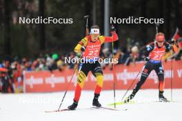 06.01.2024, Oberhof, Germany (GER): Lotte Lie (BEL) - IBU World Cup Biathlon, pursuit women, Oberhof (GER). www.nordicfocus.com. © Manzoni/NordicFocus. Every downloaded picture is fee-liable.