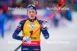 06.01.2024, Oberhof, Germany (GER): Justine Braisaz-Bouchet (FRA) - IBU World Cup Biathlon, pursuit women, Oberhof (GER). www.nordicfocus.com. © Thibaut/NordicFocus. Every downloaded picture is fee-liable.