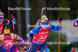 06.01.2024, Oberhof, Germany (GER): Yuliia Dzhima (UKR) - IBU World Cup Biathlon, pursuit women, Oberhof (GER). www.nordicfocus.com. © Thibaut/NordicFocus. Every downloaded picture is fee-liable.