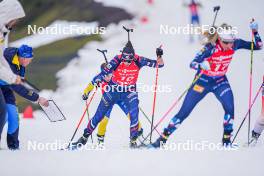06.01.2024, Oberhof, Germany (GER): Julia Simon (FRA) - IBU World Cup Biathlon, pursuit women, Oberhof (GER). www.nordicfocus.com. © Thibaut/NordicFocus. Every downloaded picture is fee-liable.