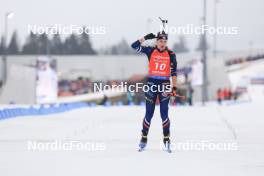 06.01.2024, Oberhof, Germany (GER): Julia Simon (FRA) - IBU World Cup Biathlon, pursuit women, Oberhof (GER). www.nordicfocus.com. © Manzoni/NordicFocus. Every downloaded picture is fee-liable.