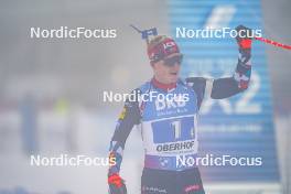07.01.2024, Oberhof, Germany (GER): Johannes Thingnes Boe (NOR) - IBU World Cup Biathlon, relay men, Oberhof (GER). www.nordicfocus.com. © Thibaut/NordicFocus. Every downloaded picture is fee-liable.