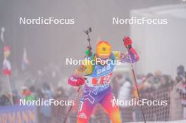 07.01.2024, Oberhof, Germany (GER): Mihail Usov (MDA) - IBU World Cup Biathlon, relay men, Oberhof (GER). www.nordicfocus.com. © Thibaut/NordicFocus. Every downloaded picture is fee-liable.