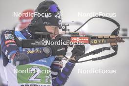 07.01.2024, Oberhof, Germany (GER): Eric Perrot (FRA) - IBU World Cup Biathlon, relay men, Oberhof (GER). www.nordicfocus.com. © Thibaut/NordicFocus. Every downloaded picture is fee-liable.