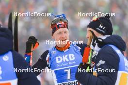 07.01.2024, Oberhof, Germany (GER): Johannes Thingnes Boe (NOR) - IBU World Cup Biathlon, relay men, Oberhof (GER). www.nordicfocus.com. © Manzoni/NordicFocus. Every downloaded picture is fee-liable.