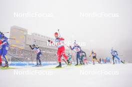 07.01.2024, Oberhof, Germany (GER): Andrzej Nedza-Kubiniec (POL) - IBU World Cup Biathlon, relay men, Oberhof (GER). www.nordicfocus.com. © Thibaut/NordicFocus. Every downloaded picture is fee-liable.